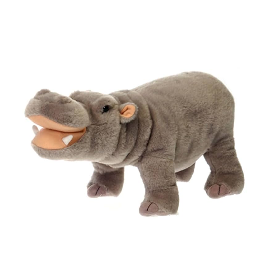 Amazon.com: Hippopotamus Stuffed Animal - Standing Hippo